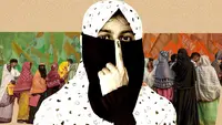 مسلم علاقوں میں مسلمانوں کے ووٹ بکھر گئے جس کا فائدہ بی جے پی کو ملا