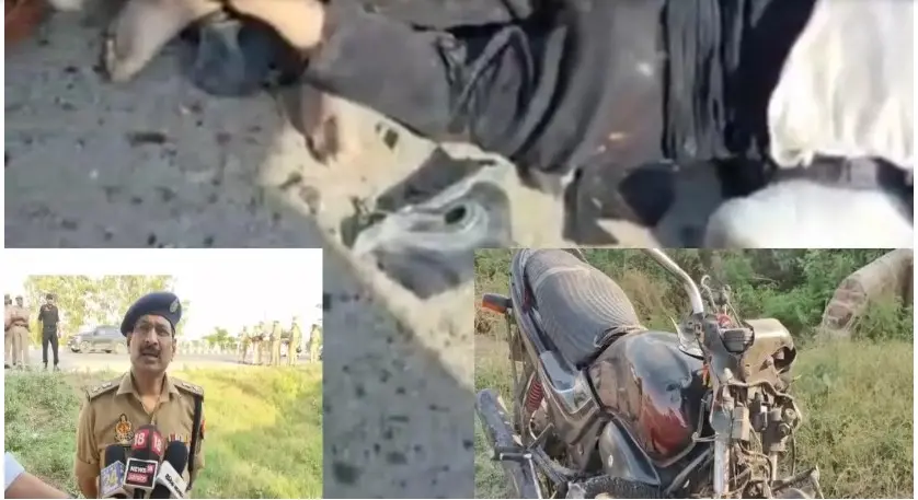 بلند شہر میں سڑک حادثہ: میاں بیوی اور تین معصوم بچوں سمیت پورا خاندان اجڑ گیا