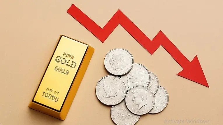 سونے اور چاندی کی قیمت میں اچانک بڑی گراوٹ
