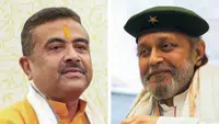 شوبھندو ادھیکاری نے گھر جاکر متھن چکرورتی سے ملاقات کی