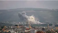 اسرائیل کا لبنان میں فضائی حملہ، ریسکیو عملے کے 7 ارکان شہید