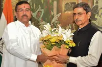 وزیر اعلیٰ شو بھندو ادھیکاری نے گورنر سے ملاقات کی