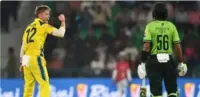 دوسرا ون ڈے: آسٹریلیا نے پاکستان کو 41 رنز سے ہرا دیا