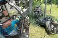 بھانگڑ میںآئی ایس ایف اور بی جے پی کے درمیان جھڑپ ، توڑ پھوڑ اور بمباری