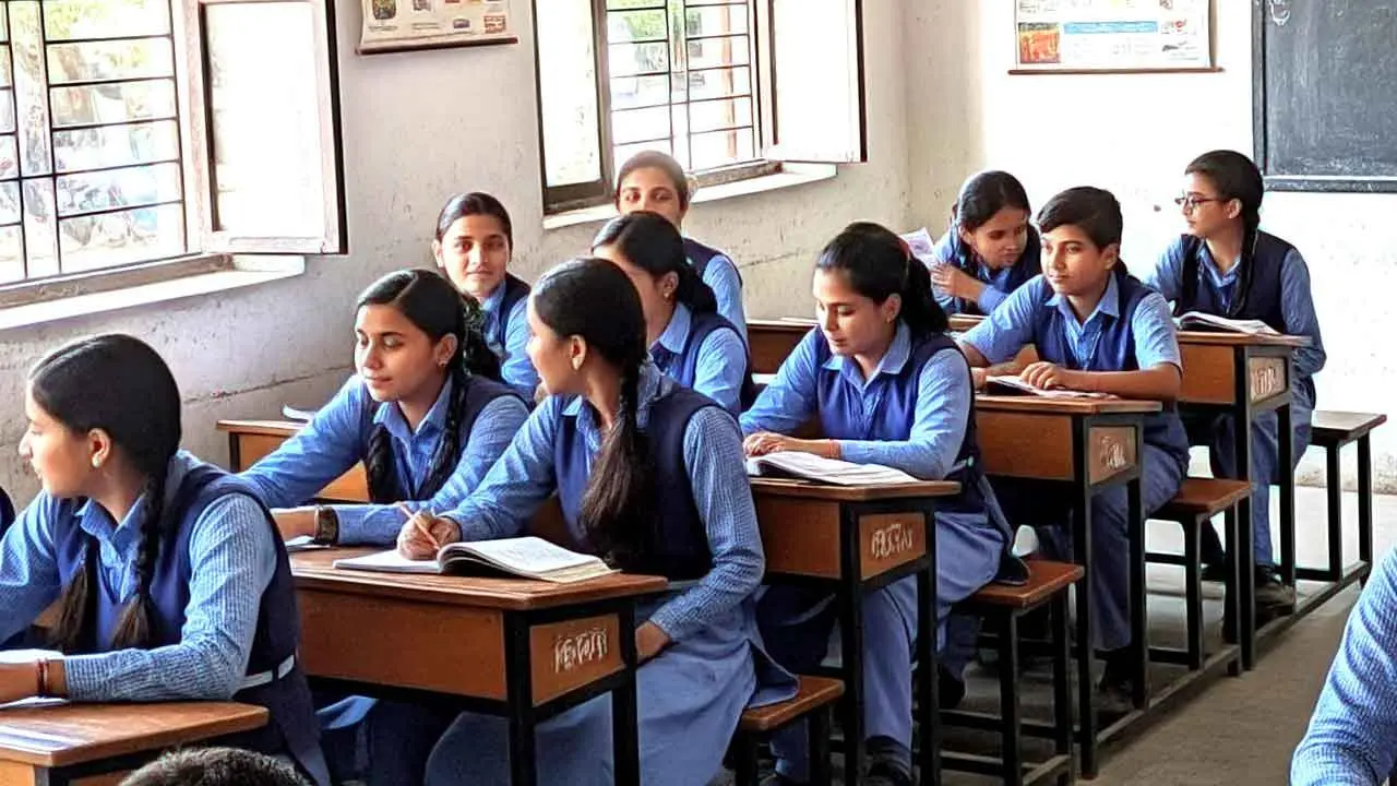 تلسی مالا پہن کر اسکول آنے پر تنازع