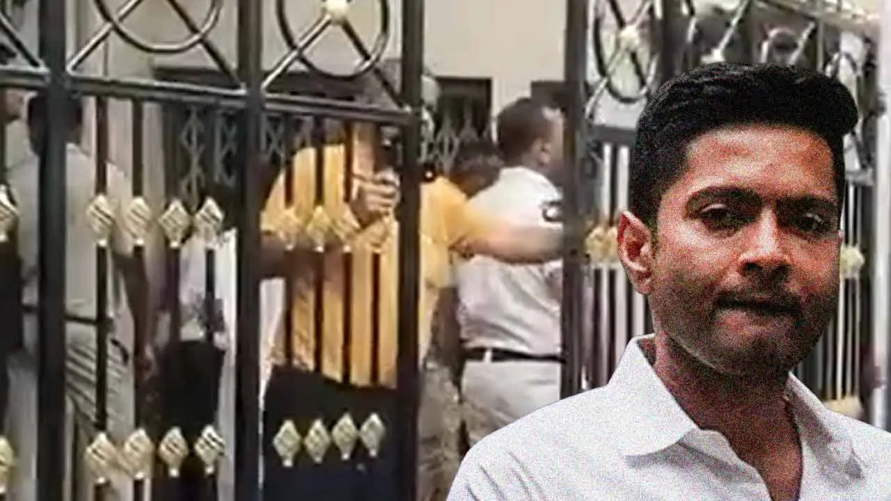 سالبنی تھانہ کی پولس کو ابھیشیک کے گھر سے خالی ہاتھ لوٹنا پڑا