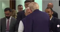 ایوین میں جی 7 سربراہی اجلاس کے دوران پی ایم مودی اور صدر ٹرمپ کی 16 مہینوں میں پہلی بار ملاقات