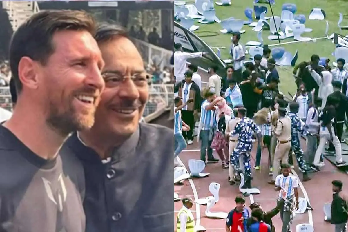 'سیکیورٹی تہہ و بالا ہو گئی تھی'، کولکاتا پولیس کو میسی کی اپنی ٹیم کا خط