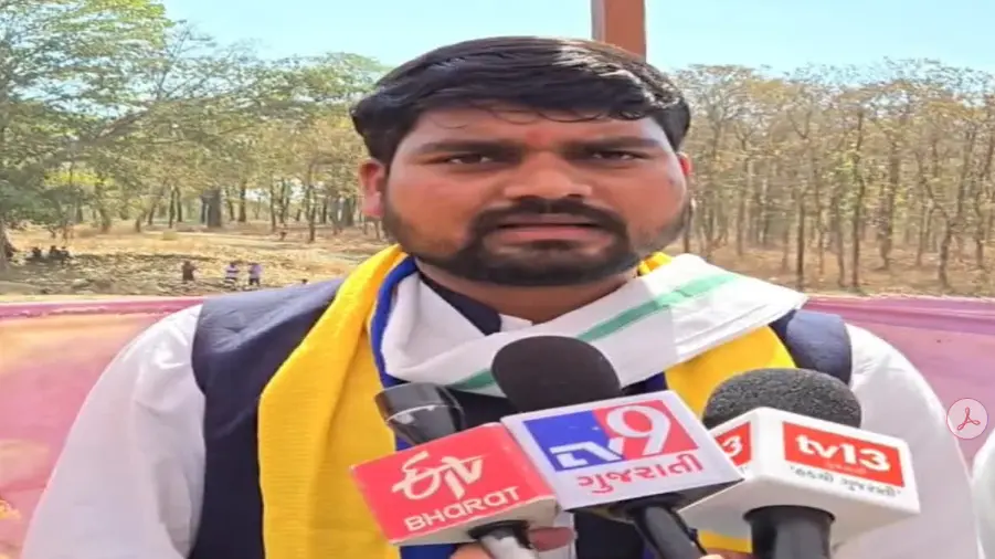 گجرات: فاریسٹ افسران پر حملہ کرنے کے معاملے میں عآپ رکن اسمبلی چیتر وساوا کو 7 سال کی جیل
