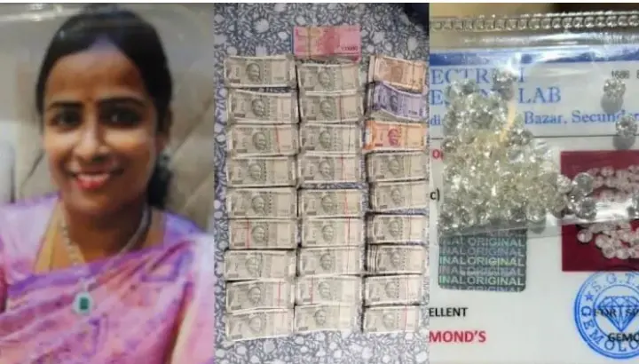 معطل خاتون افسر کے گھر سے کروڑوں روپے نقد، ہیرے اور سونا برآمد