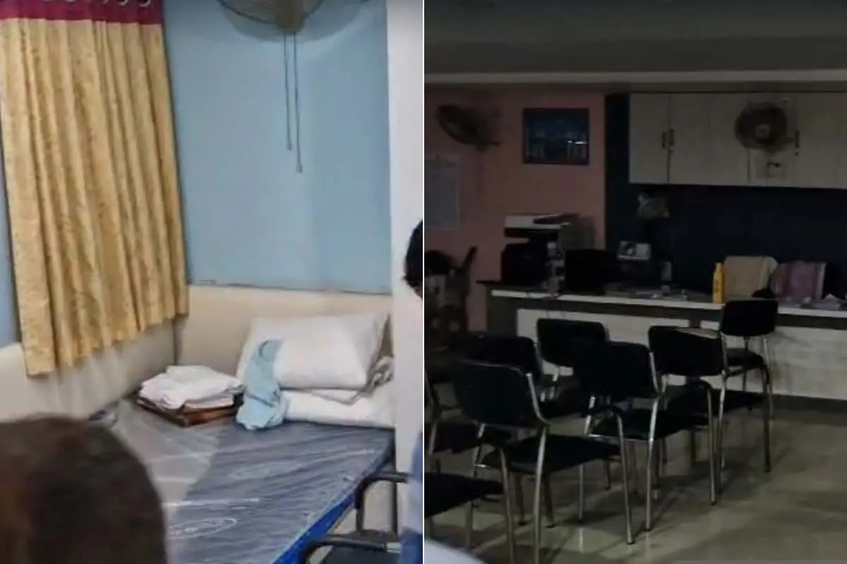 ترنمول وارڈ آفس سے تکیہ بسترکے ساتھ کنڈوم بھی پائے گئے
