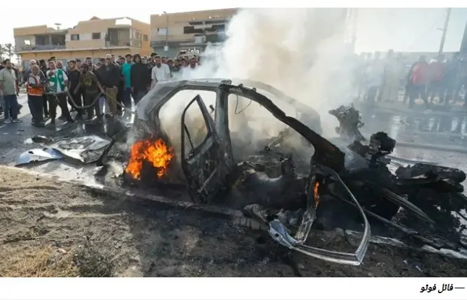 وسطی غزہ میں اسرائیلی حملہ، 3 فلسطینی پولیس اہلکار شہید