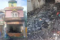 سالان پور میں آگ لگنے ایک ہی خاندان کے 3 افراد جھلس کر زخمی ہوگئے