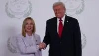 جارجیا میلونی ایک اچھی شخصیت ہیں: ٹرمپ کا یوٹرن