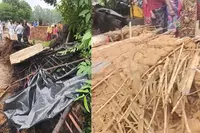 بارش میں مٹی کے مکان کی دیوار گرنے سے بچے کی موت