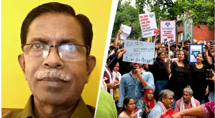 "تین بار متنبہ کر کے گولی مار دیتا": جنتر منتر کے مظاہرین اور خواتین کے خلاف آر ایس ایس کے نظریاتی کا زہر آلود بیان