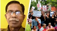 "تین بار متنبہ کر کے گولی مار دیتا": جنتر منتر کے مظاہرین اور خواتین کے خلاف آر ایس ایس کے نظریاتی کا زہر آلود بیان