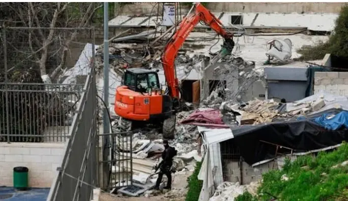 سلوان میں فلسطینیوں کے گھر مسمار، اسرائیلی وکیل نے نسلی صفائی قرار دے دیا