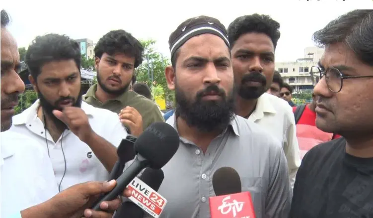 جنترمنتر سے مشہور ہوئے محمد جنید رانچی پہنچ گئے، کہا طلبہ تحریک کہیں بھی چلے، میری حمایت رہے گی