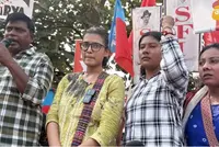 رانچی میں طلبہ تحریک کی حمایت کرنے پہنچی آئسا صدر نیہا پر پھینکی گئی سیاہی، تنظیم نے آر ایس ایس پر لگایا الزام