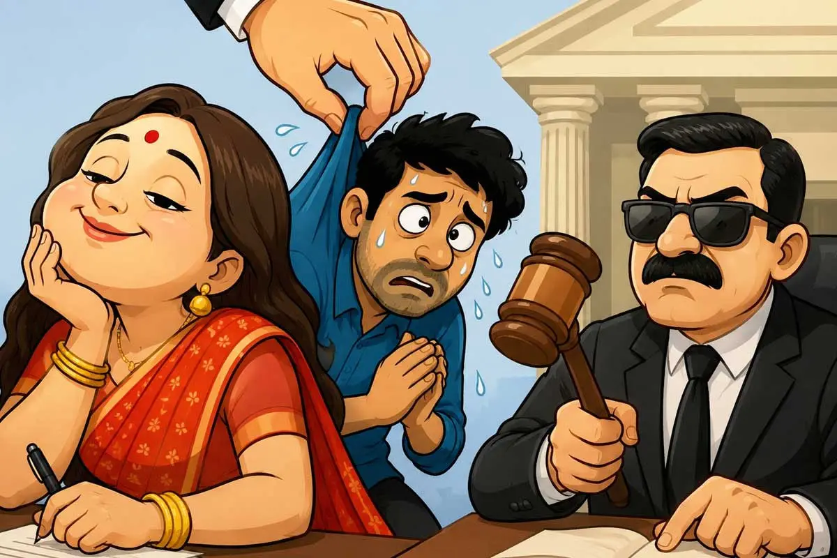 ایک نوجوان نے اپنی بھابی کو بیوی بنا کر کمپنی سے تین لاکھ روپے کے قرض لئے
