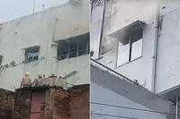 انعام الحق کے رشتہ داروںکی عمارت میں آگ لگ گئی