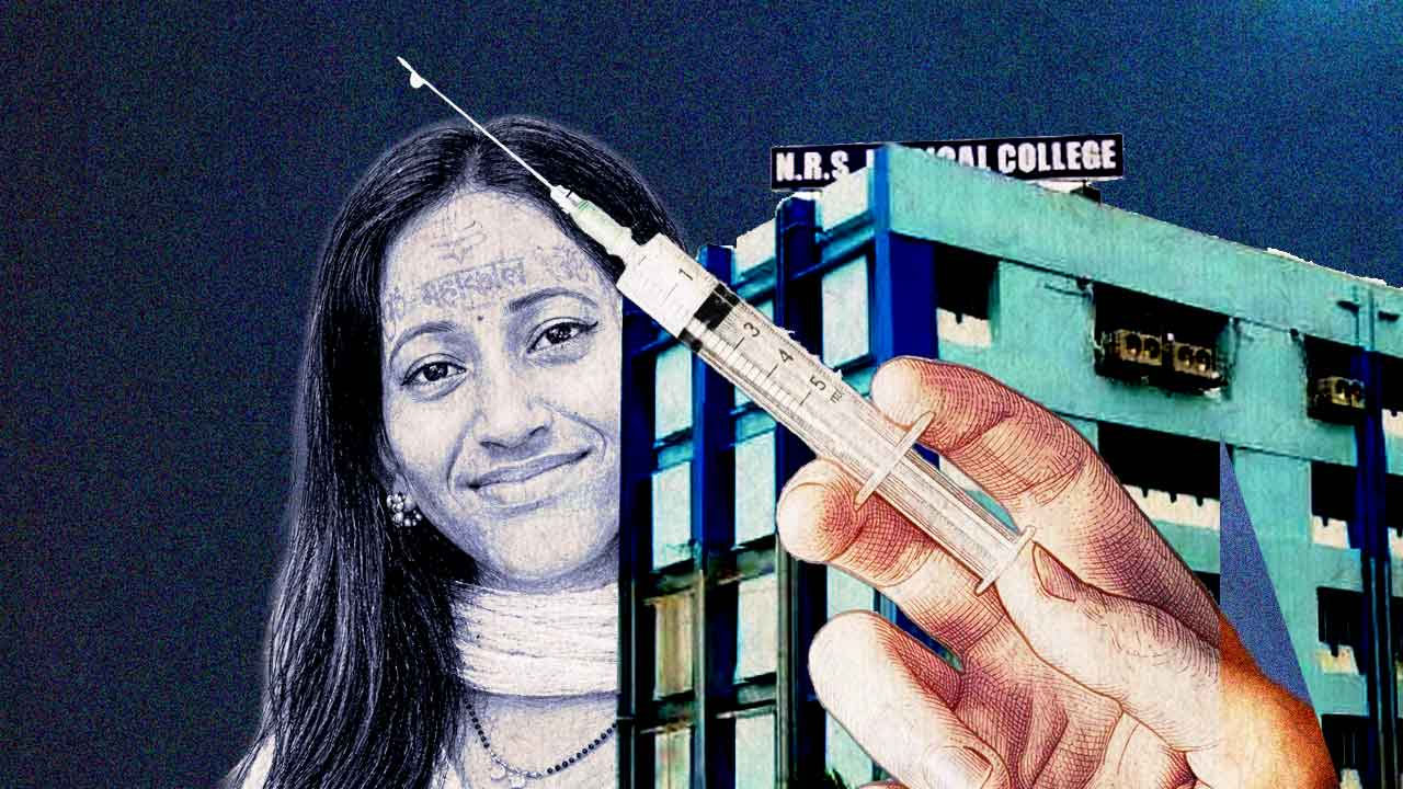 کہنی کے قریب انجکشن کے نشان تھے ! ادویات کی تین شیشیاں لے کر بیت الخلا گئیں روپالی؟ صرف ایک استعمال ہوئی