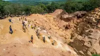وسطی افریقی جمہوریہ: سونے کی غیر قانونی کان بیٹھنے سے کم از کم 100 افراد ہلاک