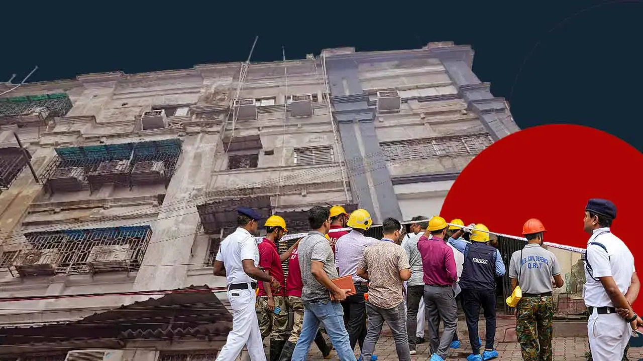کولکاتا ہوٹل حادثہ: 7 بنگلہ دیشیوں سمیت 9 کی موت، لیز ہولڈر گرفتار!