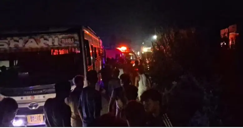 بہار: خوفناک سڑک حادثے میں 5 افراد موقع پر ہی جاں بحق، متعدد زخمی