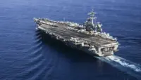 طیارہ بردار امریکی جہاز ابراہم لنکن مشرقِ وسطیٰ سے روانہ، اگلی منزل تھائی لینڈ