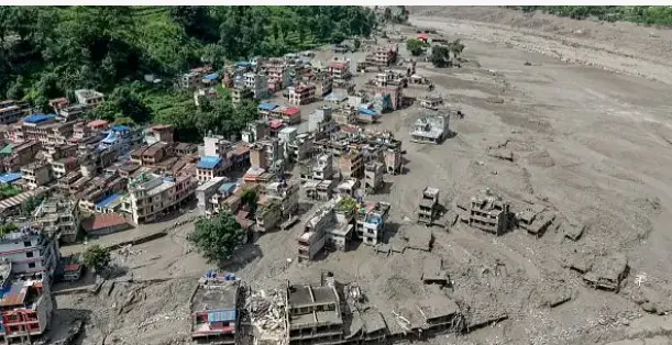 نیپال میں سیلاب سے ہلاکتوں کی تعداد 734 ہو گئی، 2,498 افراد لاپتہ