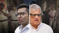 ابھیشیک اور ڈیریک پر پولس کی واکی ٹاکی چھیننے ، لڑکی سے چھیڑ چھاڑ کرنے کا بھی الزام