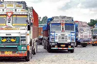 اوورلوڈ ٹرکوں کے خلاف کارروائی کی وجہ سےہلی لینڈ پورٹ کے ذریعے سرحدی تجارت رک گئی
