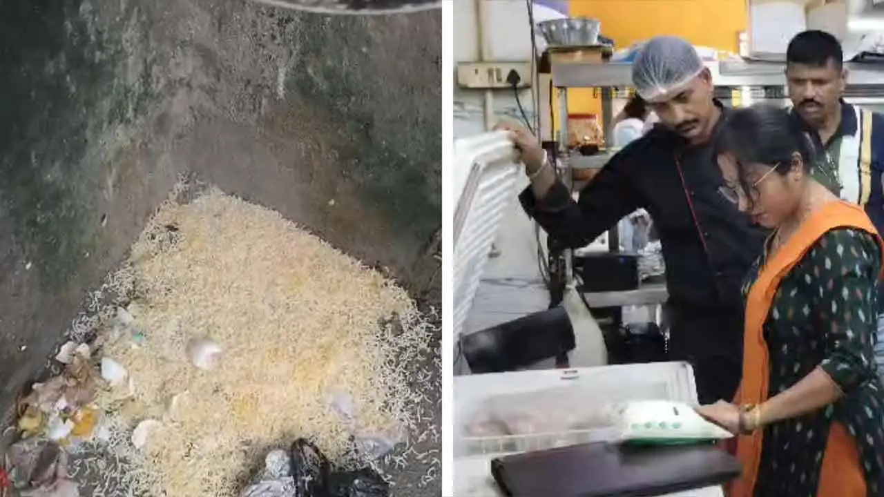 فریج میں رکھے گوشت پر پھپھوندی، دودھ میں مکھیاں! ہگلی میں ایک ہانڈی بریانی نالی میں پھینکی گئی