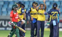 بنگلہ دیش کے خلاف سنسنی خیز فتح کے ساتھ سری لنکا ویمنز ایشیا کپ ٹی کے سیمی فائنل میں