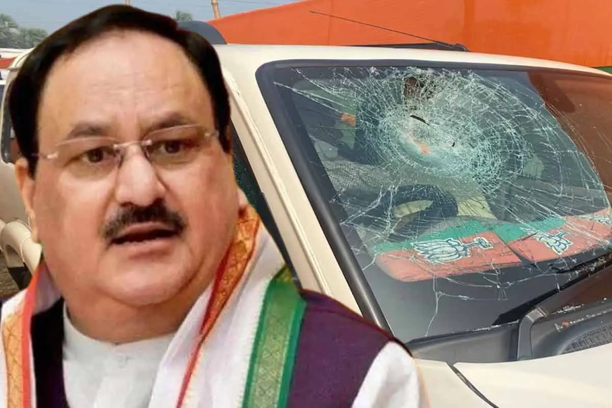 نڈا کے قافلے پر ’حملہ‘، 6 سال بعد ترنمول کانگریس کے 2 رہنما گرفتار