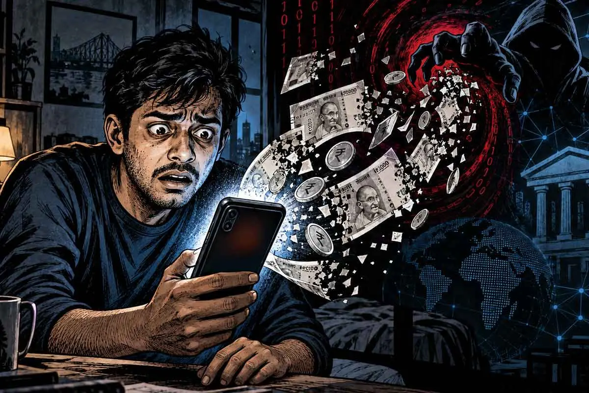 فون اپ ڈیٹ کرتے ہی ہزاروں روپے غائب! بردوان کے نوجوان کے ساتھ انوکھے سائبر فراڈ کا واقعہ