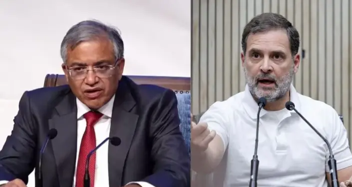 ’گیانیش کمار فوری استعفیٰ دیں، سی ای سی کے بچانے میں مصروف حکومت‘، راہل گاندھی نے پریس کانفرنس میں  چیف الیکشن کمشنر پر لگائے سنگین الزامات