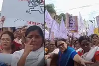 گیانیش کو ہٹانے سمیت کئی مطالبات، بائیں بازو کے سی ای او دفتر مارچ کے دوران پولیس سے میناکشیوں کی جھڑپ