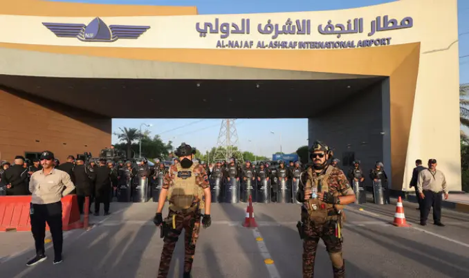 امریکہ نے ایرانی زائرین کو ’نجف‘ کا فضائی سفر کرنے کی اجازت دے دی: عراقی حکام