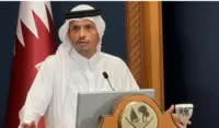 قطری وزیراعظم کی اسرائیلی وزیراعظم پر تنقید