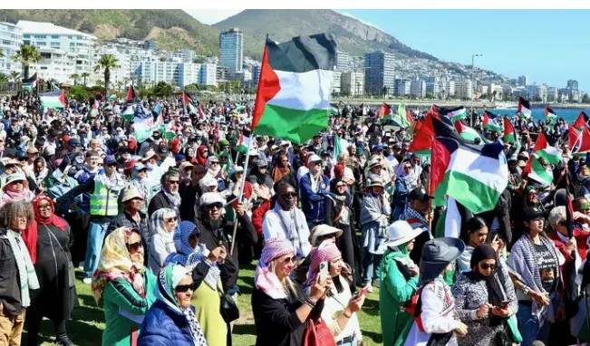 غزہ میں جاری اسرائیلی بربریت کیخلاف مختلف ممالک میں احتجاجی مظاہرے