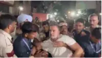 چیف الیکشن کمشنر کے خلاف مظاہرہ: دہلی پولیس نے راہل گاندھی اور پریانکا گاندھی کو دھرنے کی جگہ سے حراست میں لے لیا