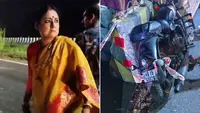 آسنسول جاتے ہوئے موٹر سائیکل حادثے کا شکار ہونے والے دو افراد کو اگنی مترا نے اسپتال پہنچایا