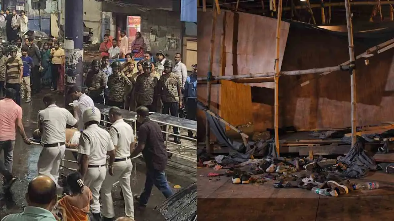 اقتدار کی تبدیلی کے بعد درگا پوجا پر بی جے پی کا قبضہ، دوبارہ ہوئی کھونٹی پوجا! حادثے کے بعد پولیس اور منتظمین کٹہرے میں